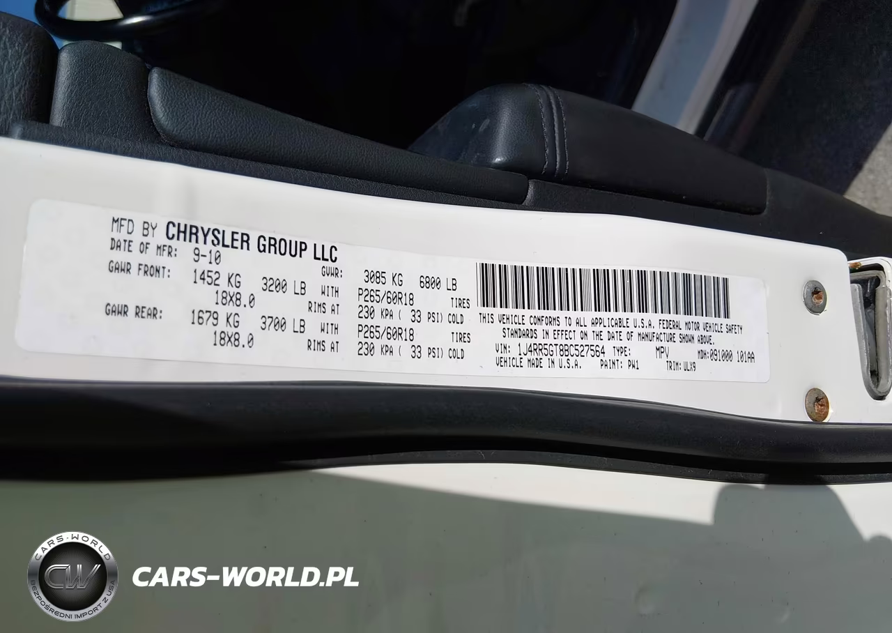2011 Jeep Grand Cherokee Limited VIN:1J4RR5GT8BC527564 - 9