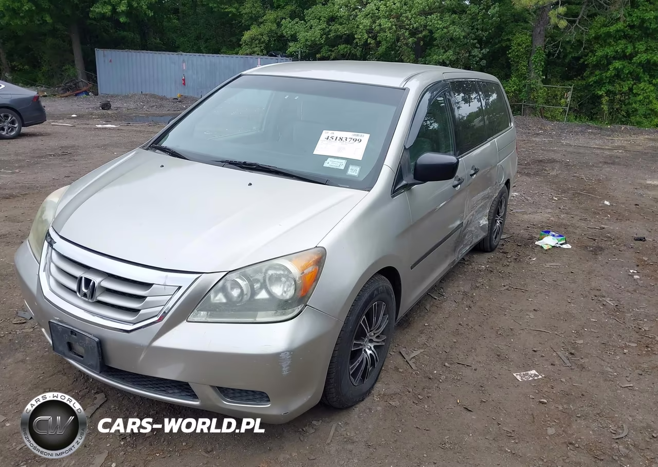 2009 Honda Odyssey Lx VIN:5FNRL38289B009257 - 2