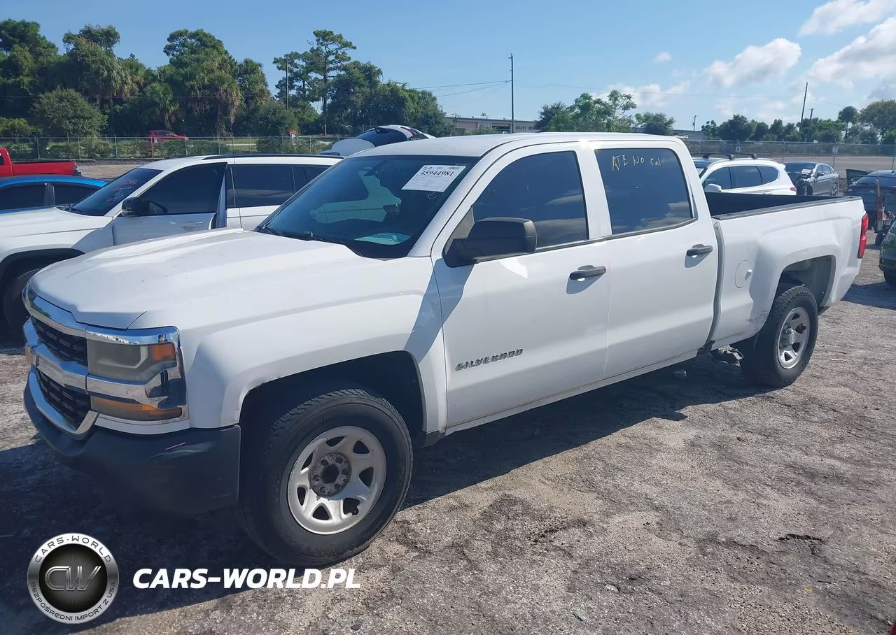 2016 Chevrolet Silverado 1500 Work Truck VIN:3GCPCNEC3GG195524 - 2