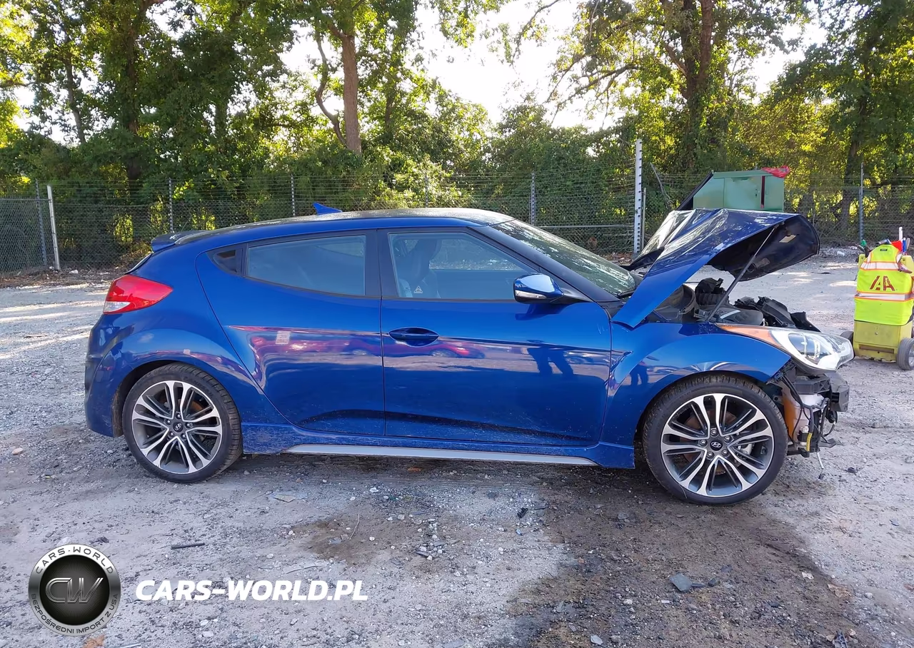 2016 Hyundai Veloster Turbo VIN:KMHTC6AE4GU252365 - 14