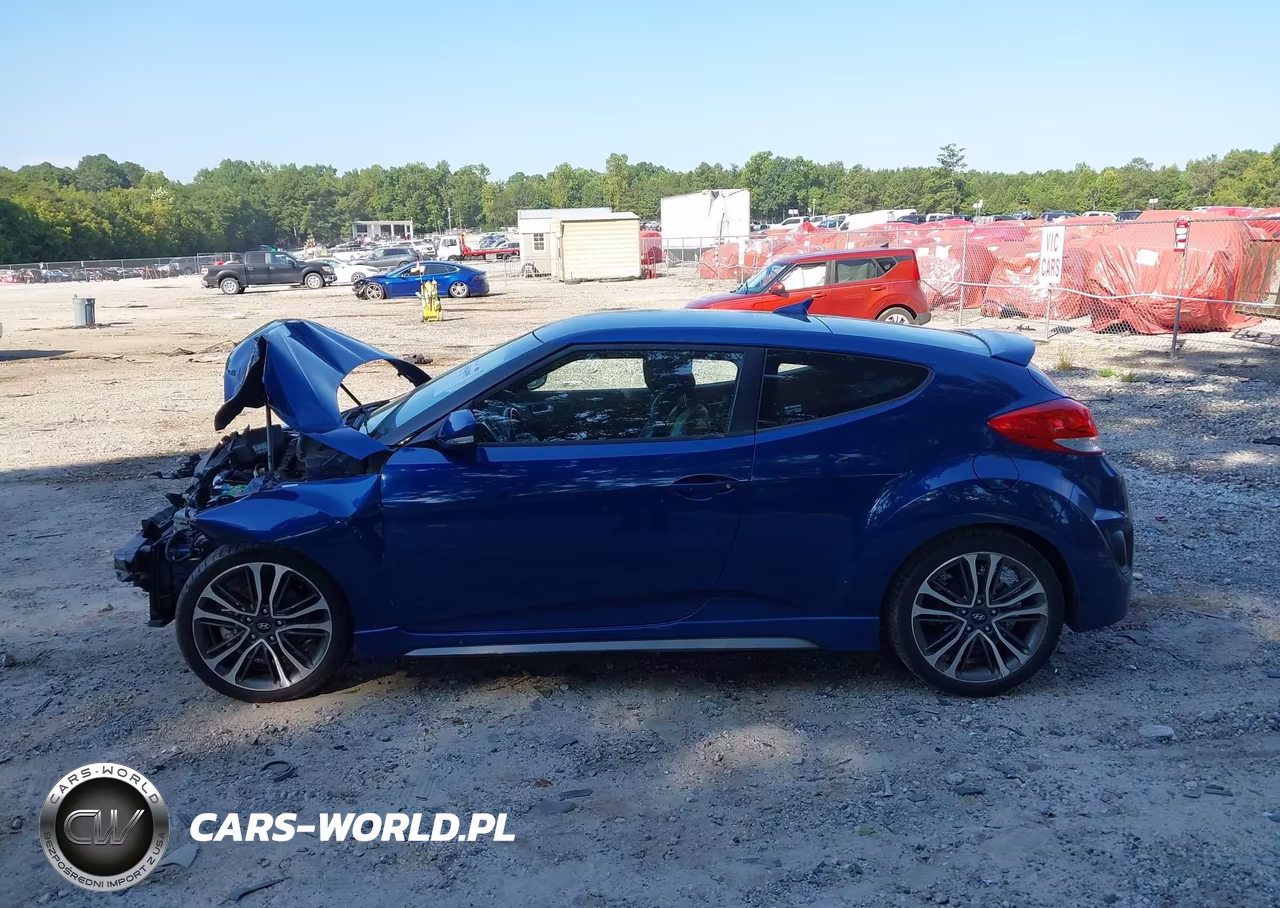 2016 Hyundai Veloster Turbo VIN:KMHTC6AE4GU252365 - 15