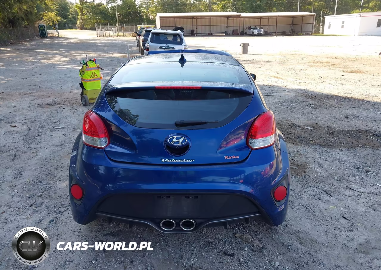 2016 Hyundai Veloster Turbo VIN:KMHTC6AE4GU252365 - 17