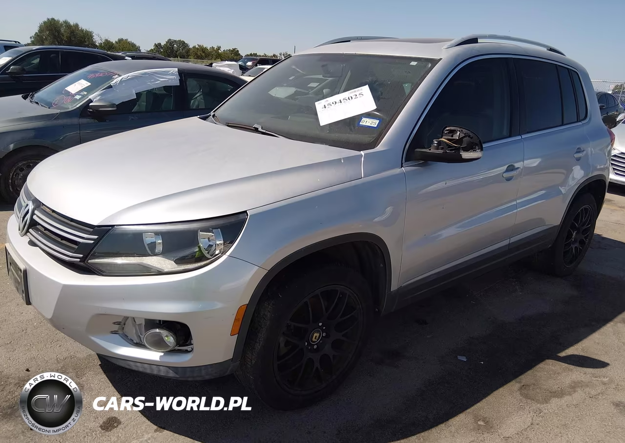 2012 Volkswagen Tiguan Se VIN:WVGAV7AX5CW529080 - 2