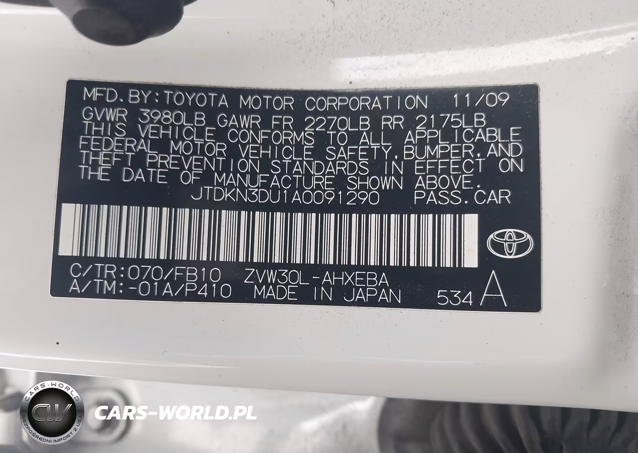 2010 Toyota Prius Ii VIN:JTDKN3DU1A0091290 - 9