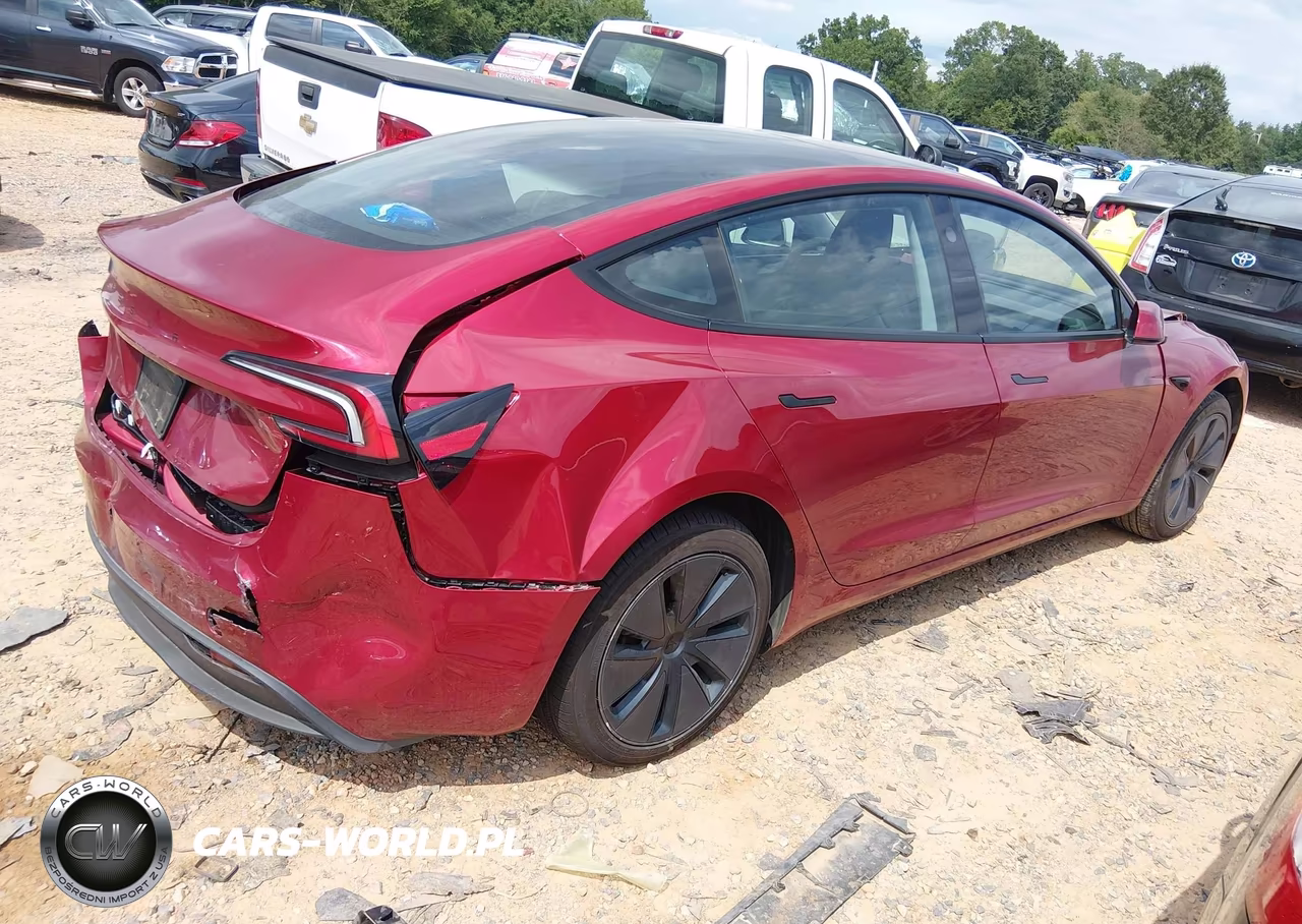 2026 Tesla Model 3 Premium Rear-Wheel Drive-Rear-Wheel Drive VIN:5YJ3E1EA9TF117068 - 4