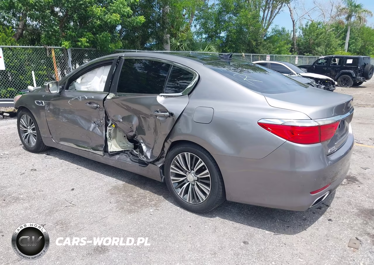 2016 Kia K900 Luxury 3.8L VIN:KNALU4D38G6031482 - 3