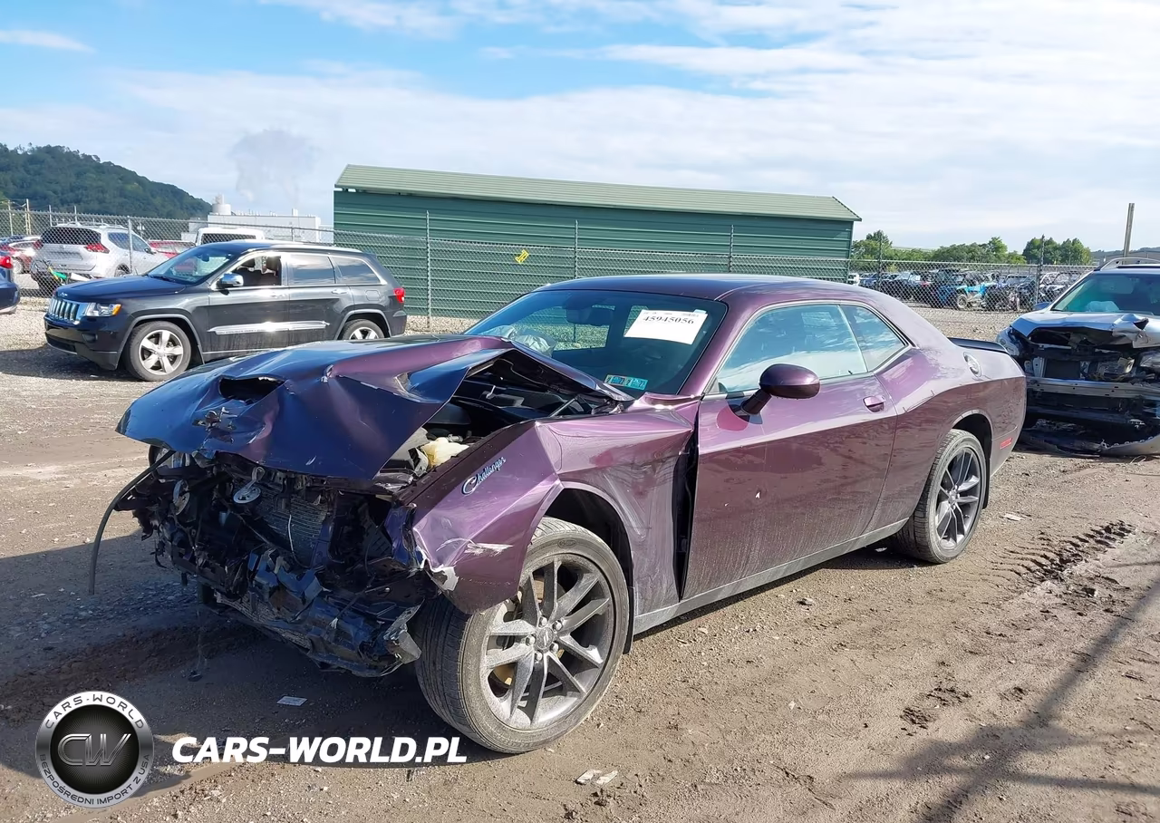2021 Dodge Challenger Gt Awd VIN:2C3CDZKG9MH597624 - 2