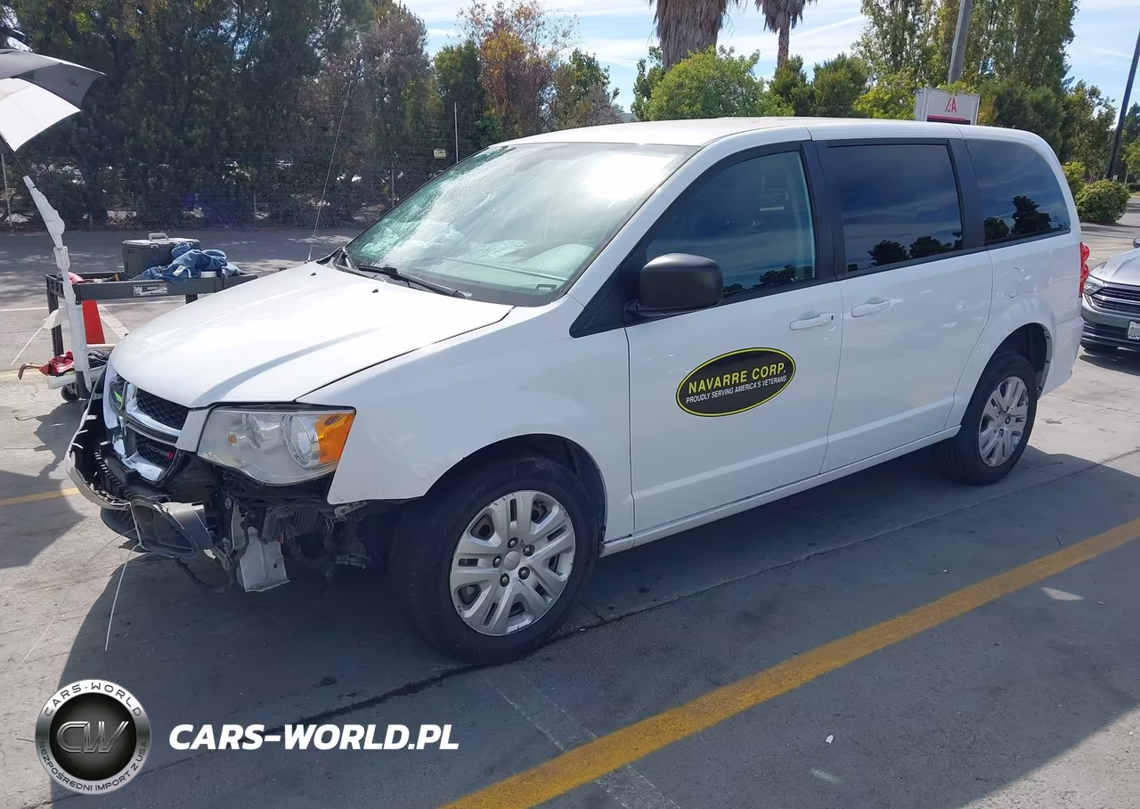 2018 Dodge Grand Caravan Se VIN:2C4RDGBG1JR305299 - 2