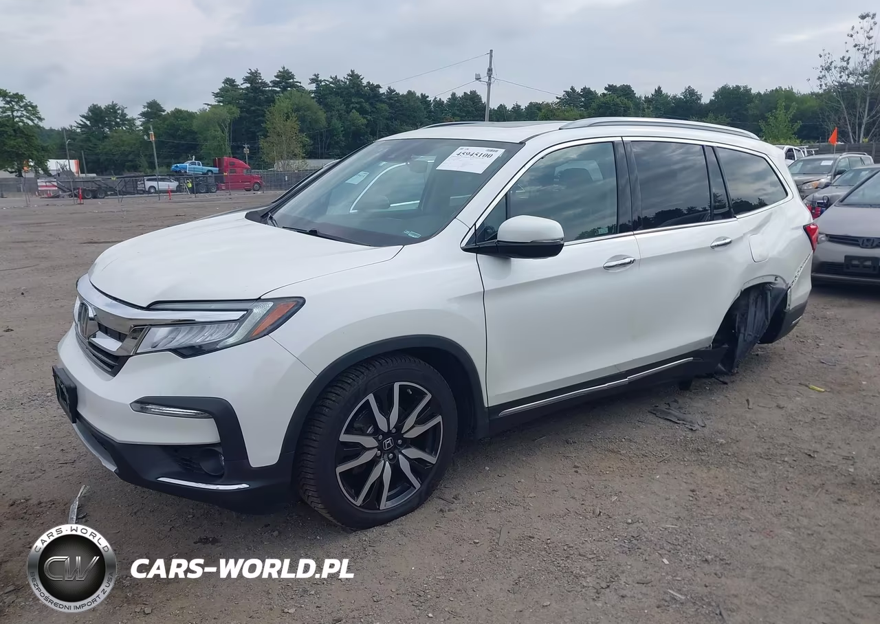 2019 Honda Pilot Touring VIN:5FNYF6H99KB003913 - 2