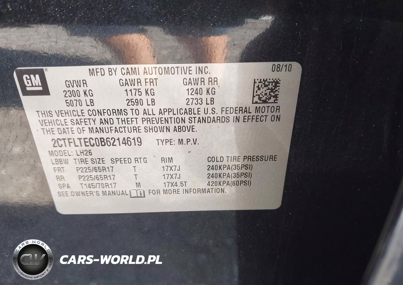 2011 GMC Terrain Sle-2 VIN:2CTFLTEC0B6214619 - 9