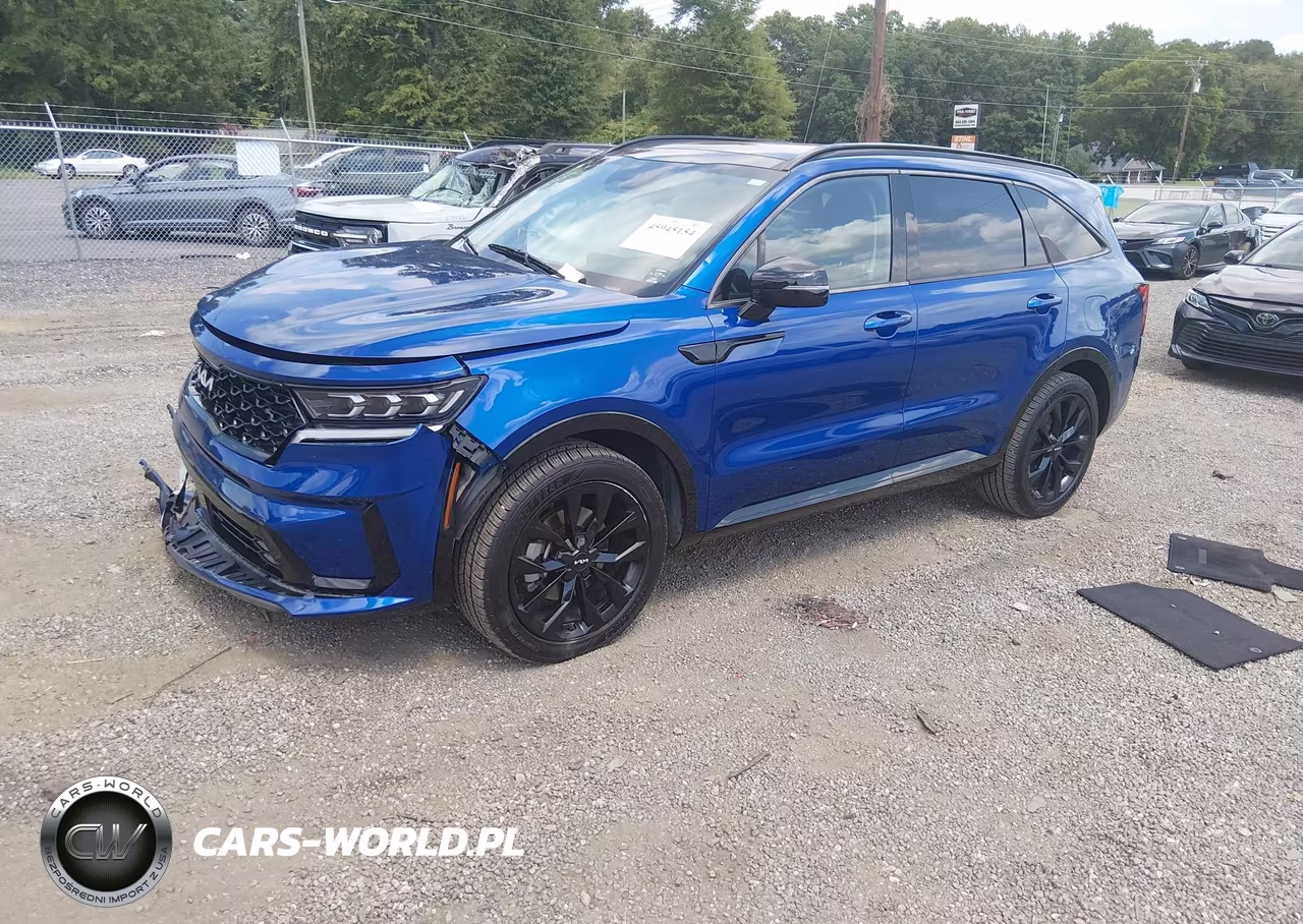 2022 Kia Sorento Sx VIN:5XYRK4LF5NG120676 - 2