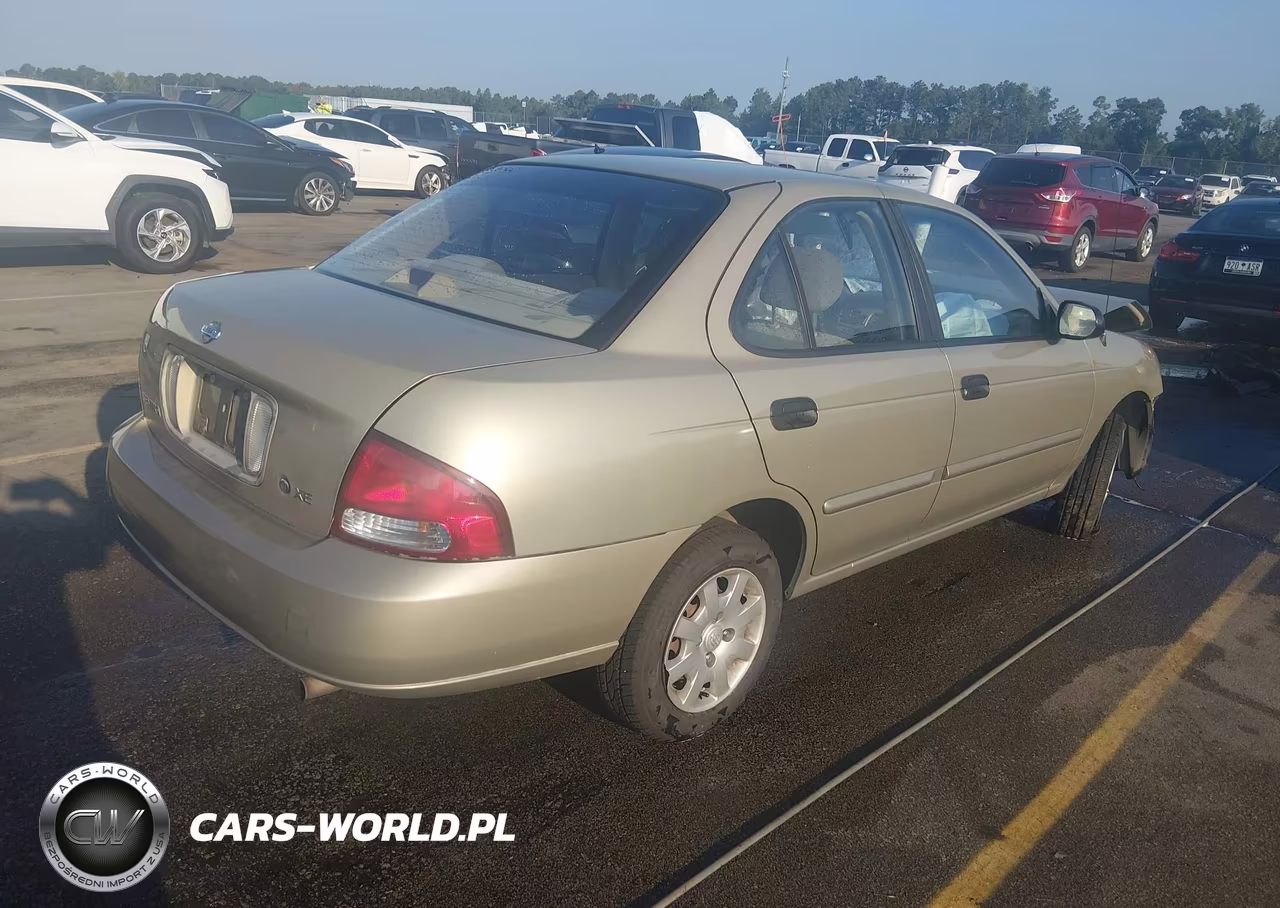 2001 Nissan Sentra Xe VIN:3N1CB51D41L522689 - 4