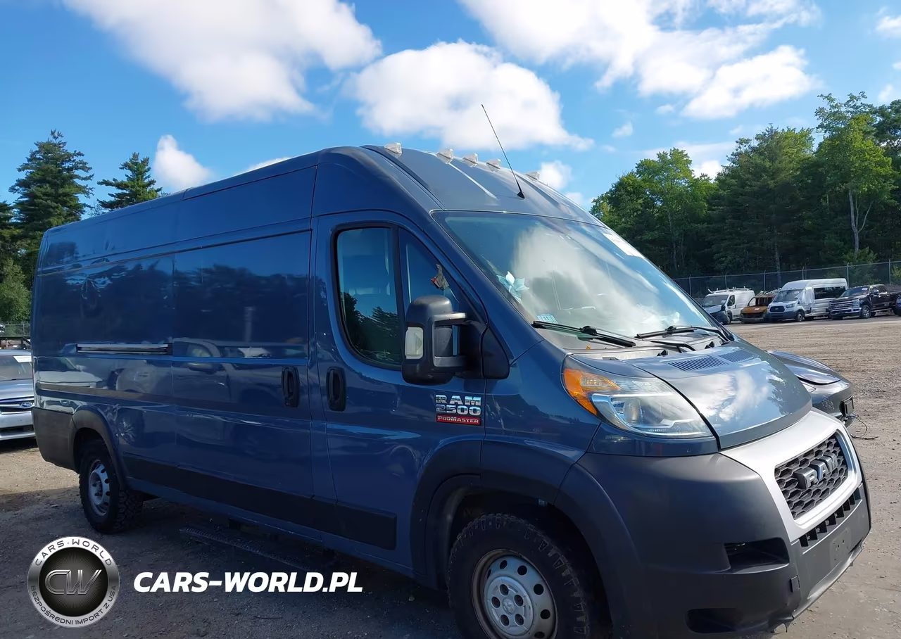 2019 Ram Promaster 3500 Cargo Van High Roof 159 Wb Ext
