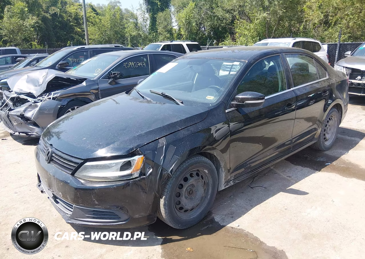 2013 Volkswagen Jetta 2.5L Se VIN:3VWDP7AJ0DM406597 - 2