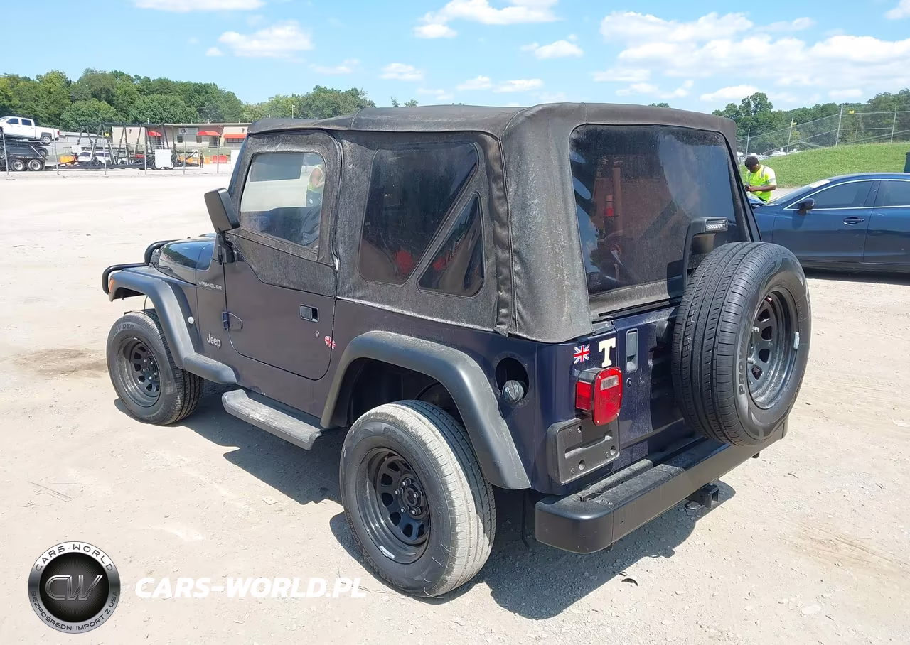 1997 Jeep Wrangler Se VIN:1J4FY29P1VP437349 - 3