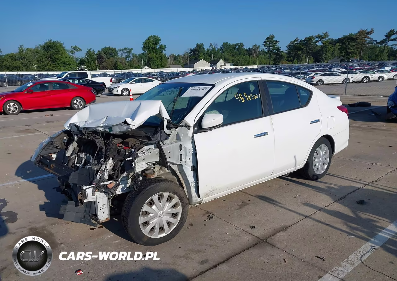 2017 Nissan Versa S-S Plus-Sv-Sl VIN:3N1CN7AP8HK445015 - 2