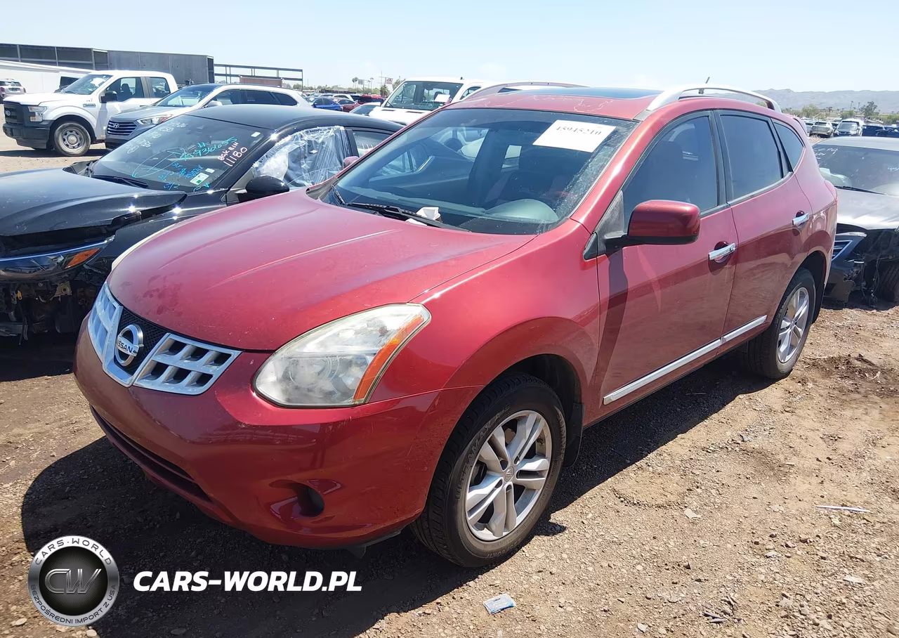 2012 Nissan Rogue Sv VIN:JN8AS5MT6CW286135 - 2