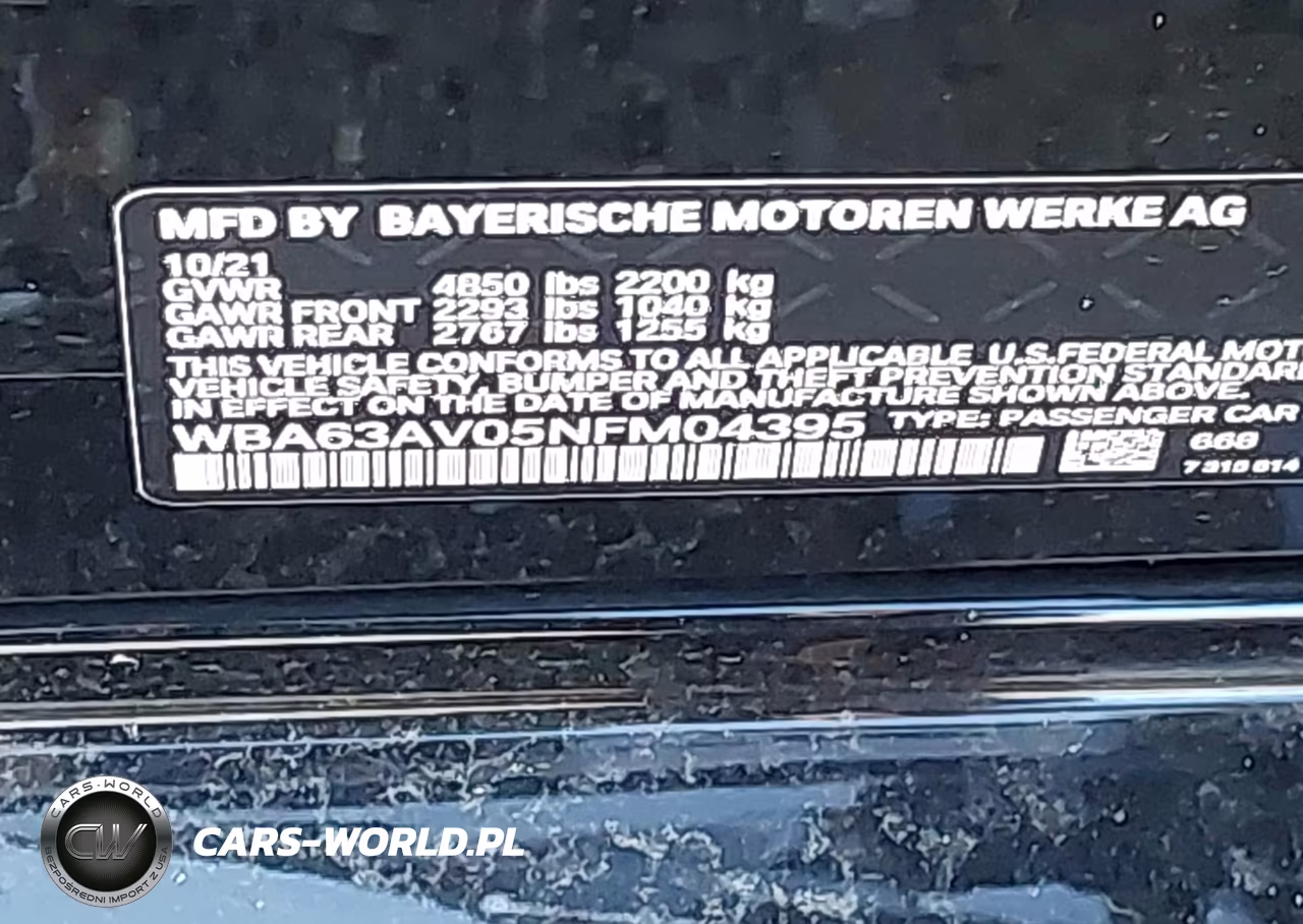 2022 BMW 430I Gran Coupe VIN:WBA63AV05NFM04395 - 9