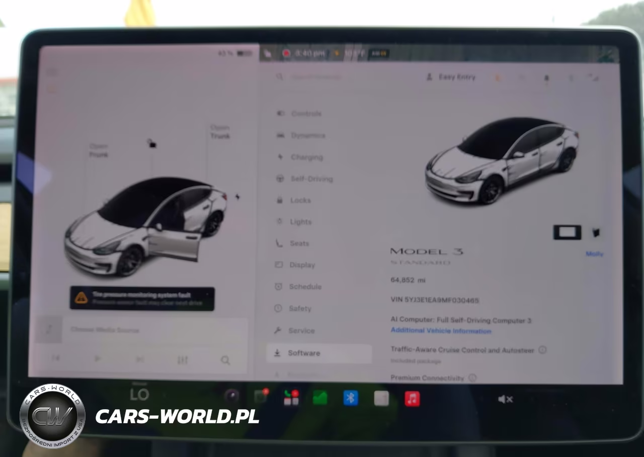 2021 Tesla Model 3 Standard Range Plus Rear-Wheel Drive VIN:5YJ3E1EA9MF030465 - 19