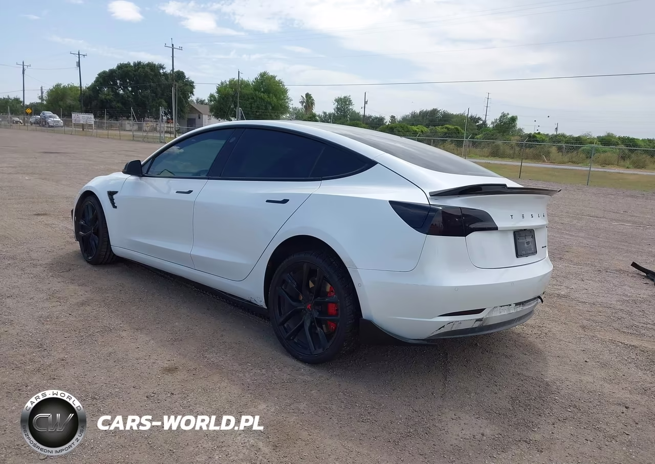 2021 Tesla Model 3 Standard Range Plus Rear-Wheel Drive VIN:5YJ3E1EA9MF030465 - 3