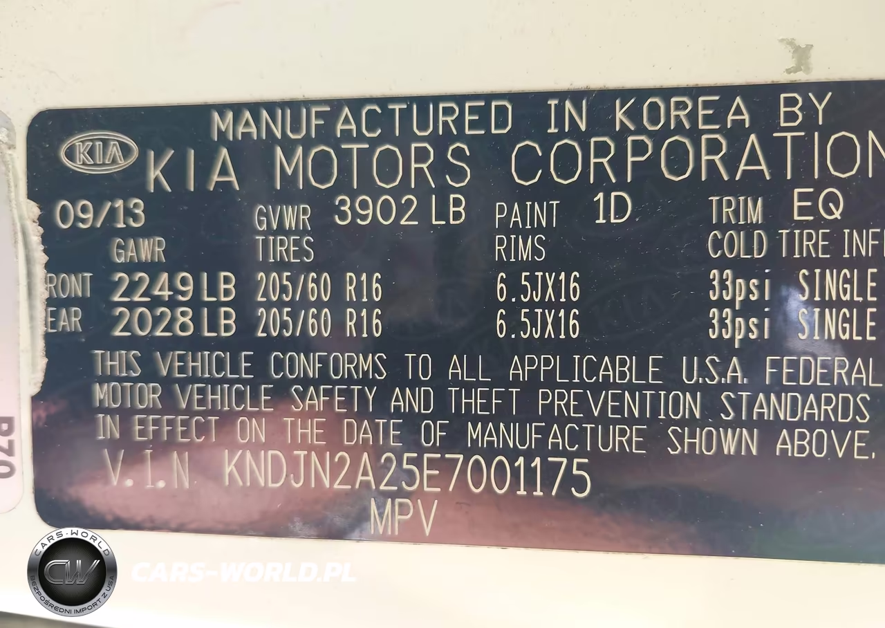 2014 Kia Soul VIN:KNDJN2A25E7001175 - 9