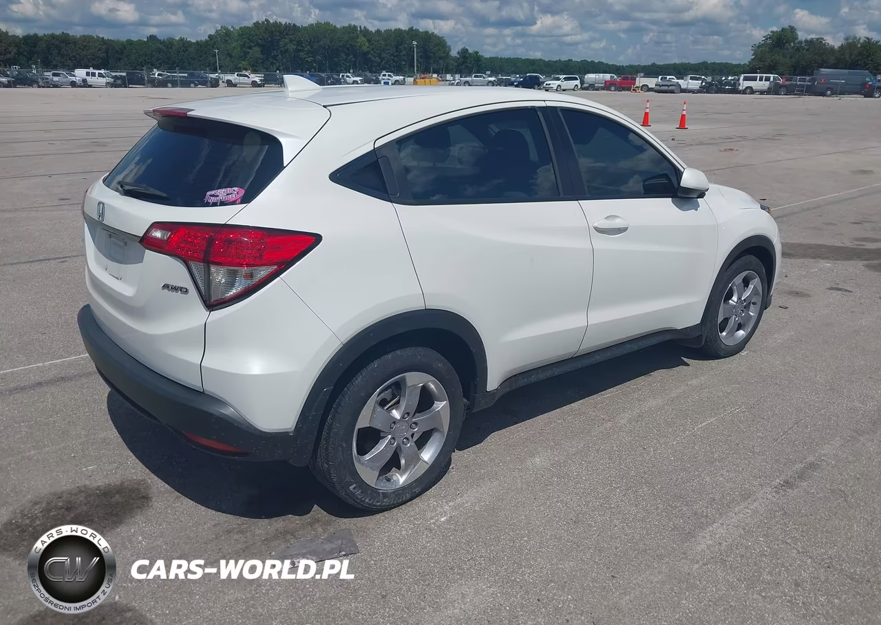 2022 Honda Hr-V Awd Lx VIN:3CZRU6H34NM771508 - 4