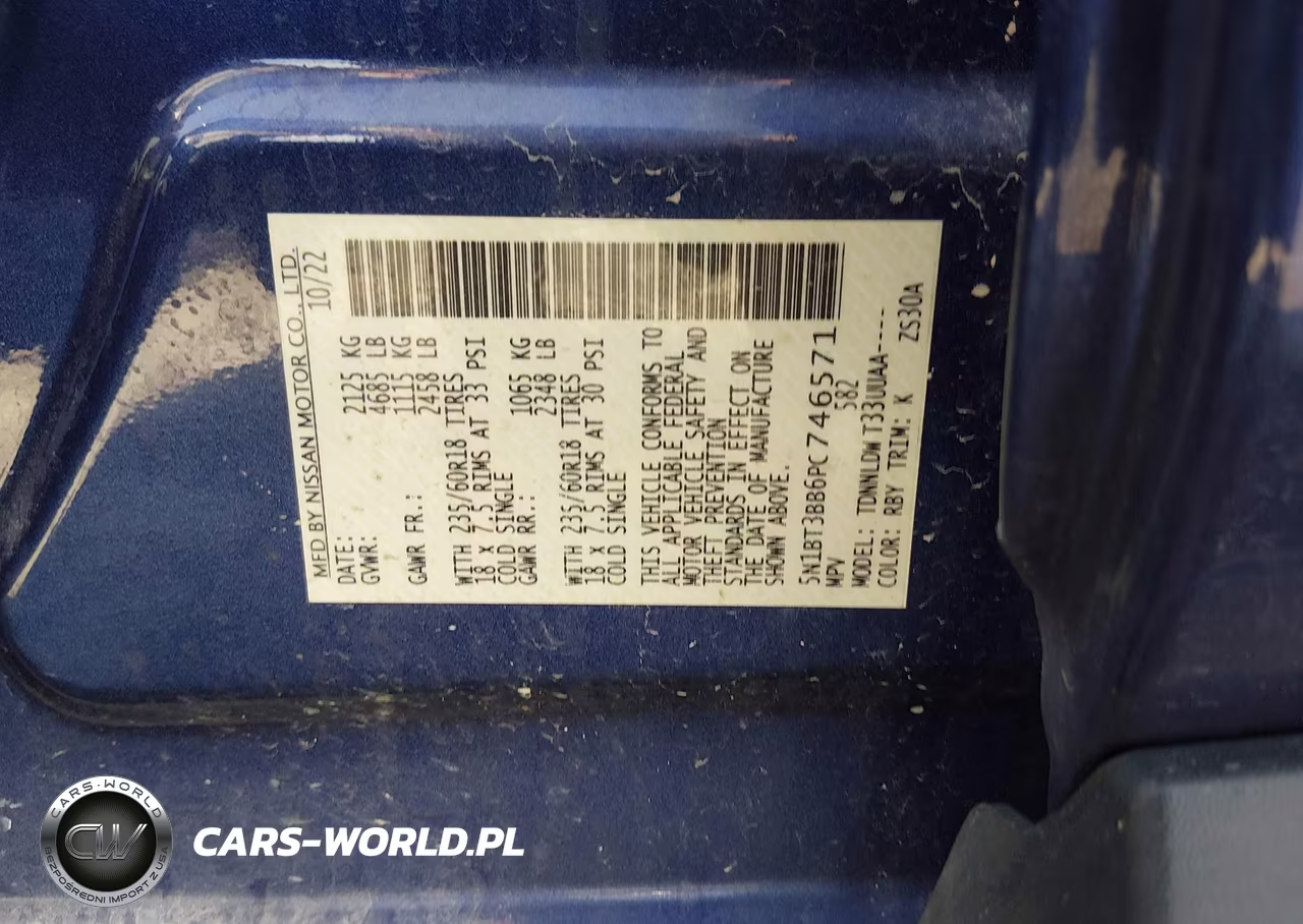 2023 Nissan Rogue Sv Intelligent Awd VIN:5N1BT3BB6PC746571 - 9