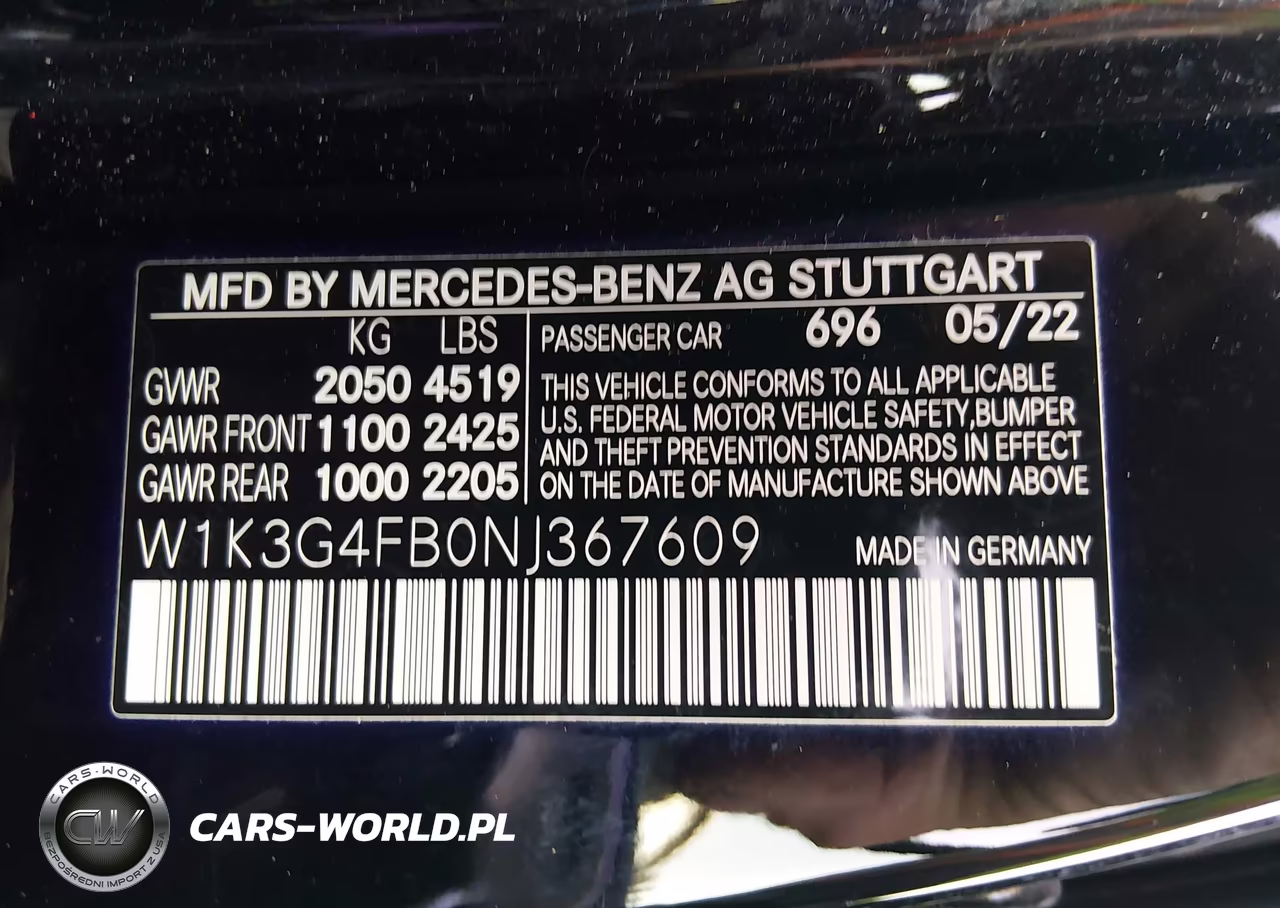 2022 Mercedes-Benz A 220 4Matic VIN:W1K3G4FB0NJ367609 - 9