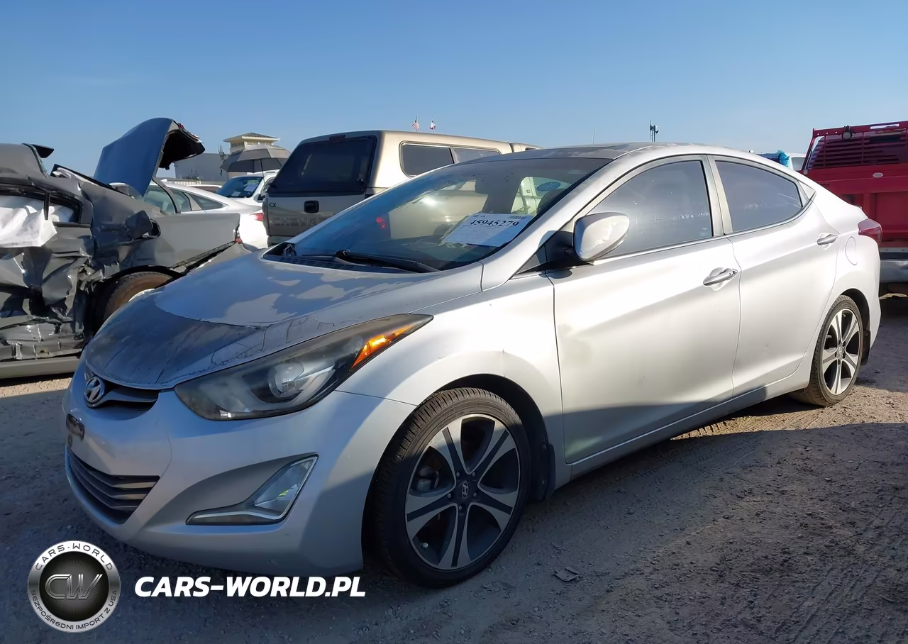 2015 Hyundai Elantra Sport VIN:KMHDH4AH4FU373528 - 2