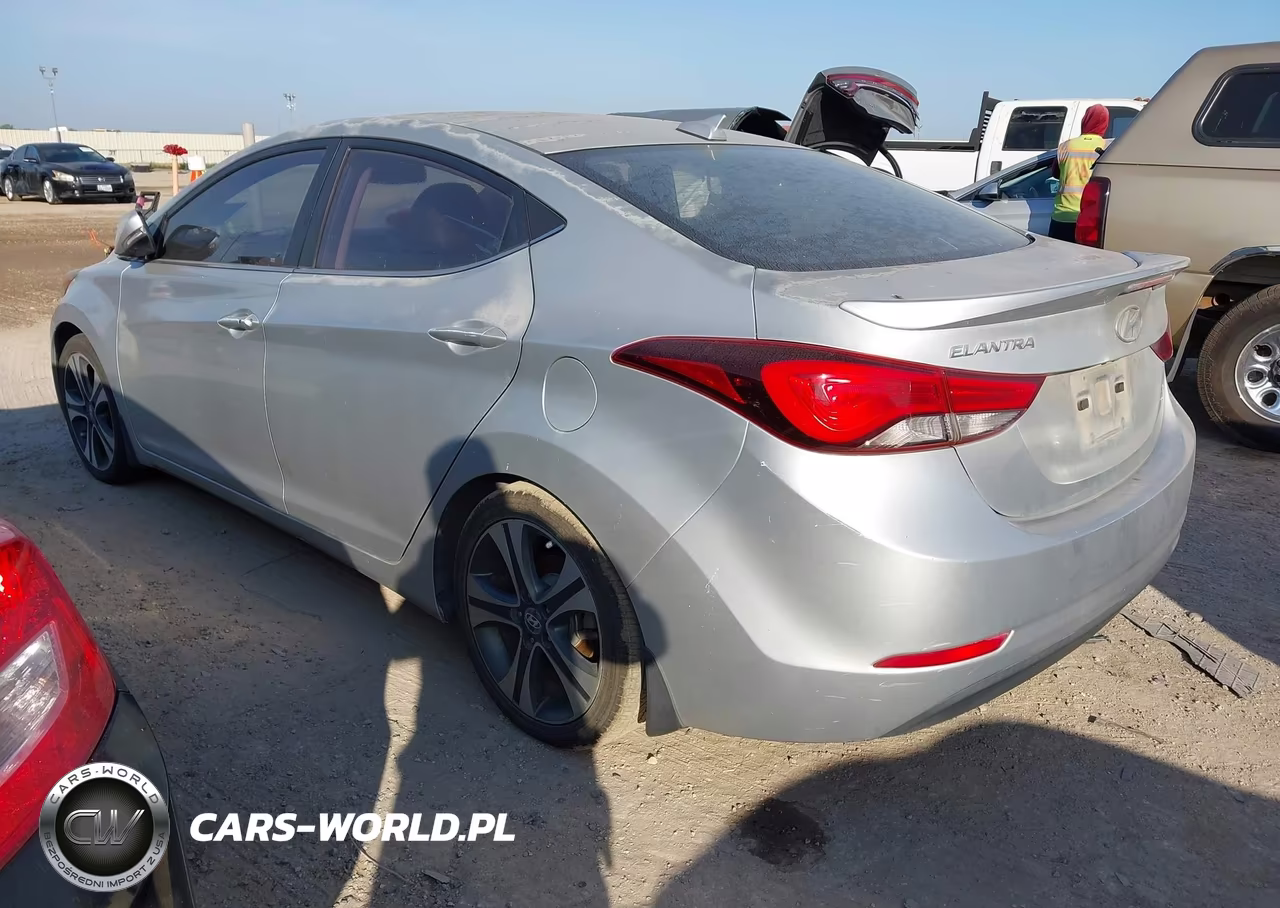 2015 Hyundai Elantra Sport VIN:KMHDH4AH4FU373528 - 3