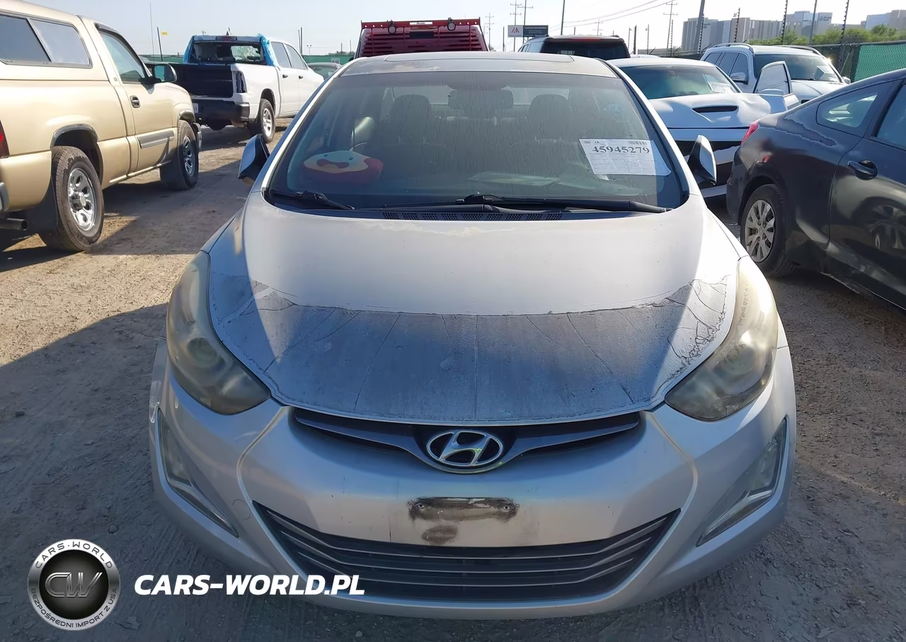 2015 Hyundai Elantra Sport VIN:KMHDH4AH4FU373528 - 6