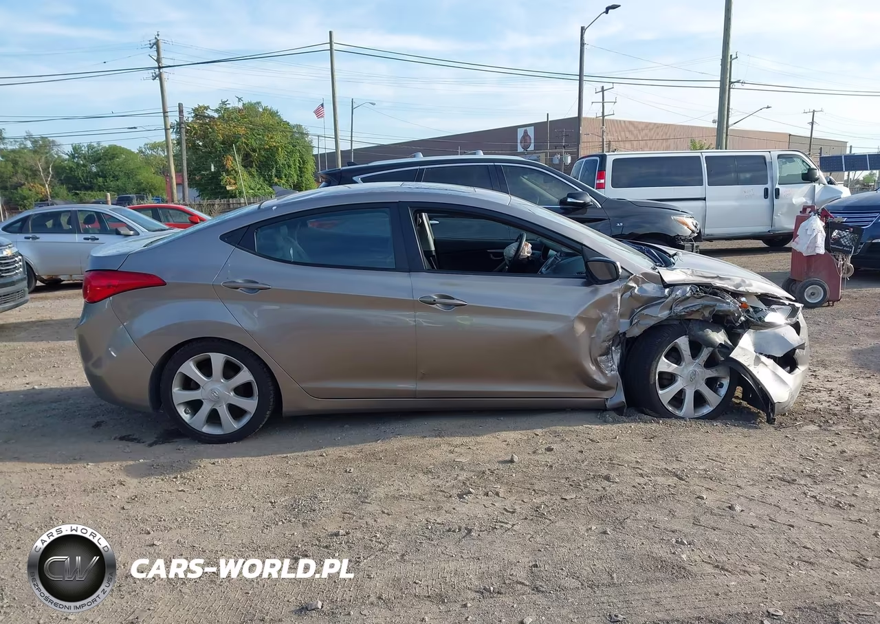 2012 Hyundai Elantra Limited VIN:5NPDH4AE2CH120000 - 13