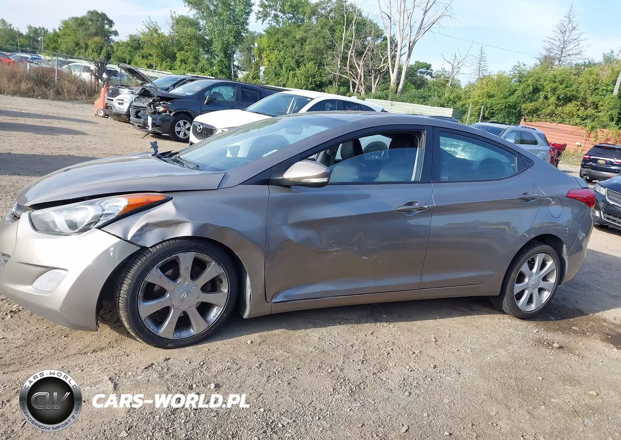 2012 Hyundai Elantra Limited VIN:5NPDH4AE2CH120000 - 14