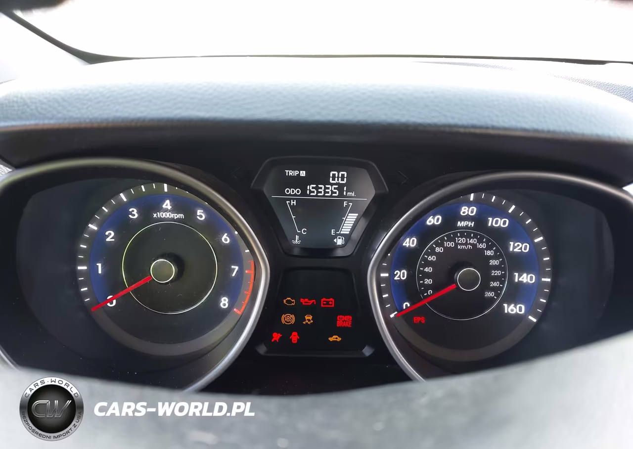 2012 Hyundai Elantra Limited VIN:5NPDH4AE2CH120000 - 7