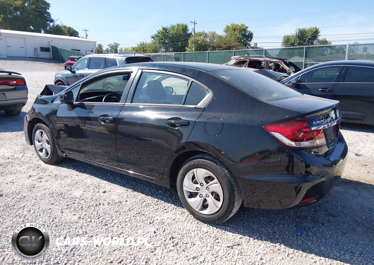 2013 Honda Civic Lx VIN:19XFB2F59DE209320 - 3