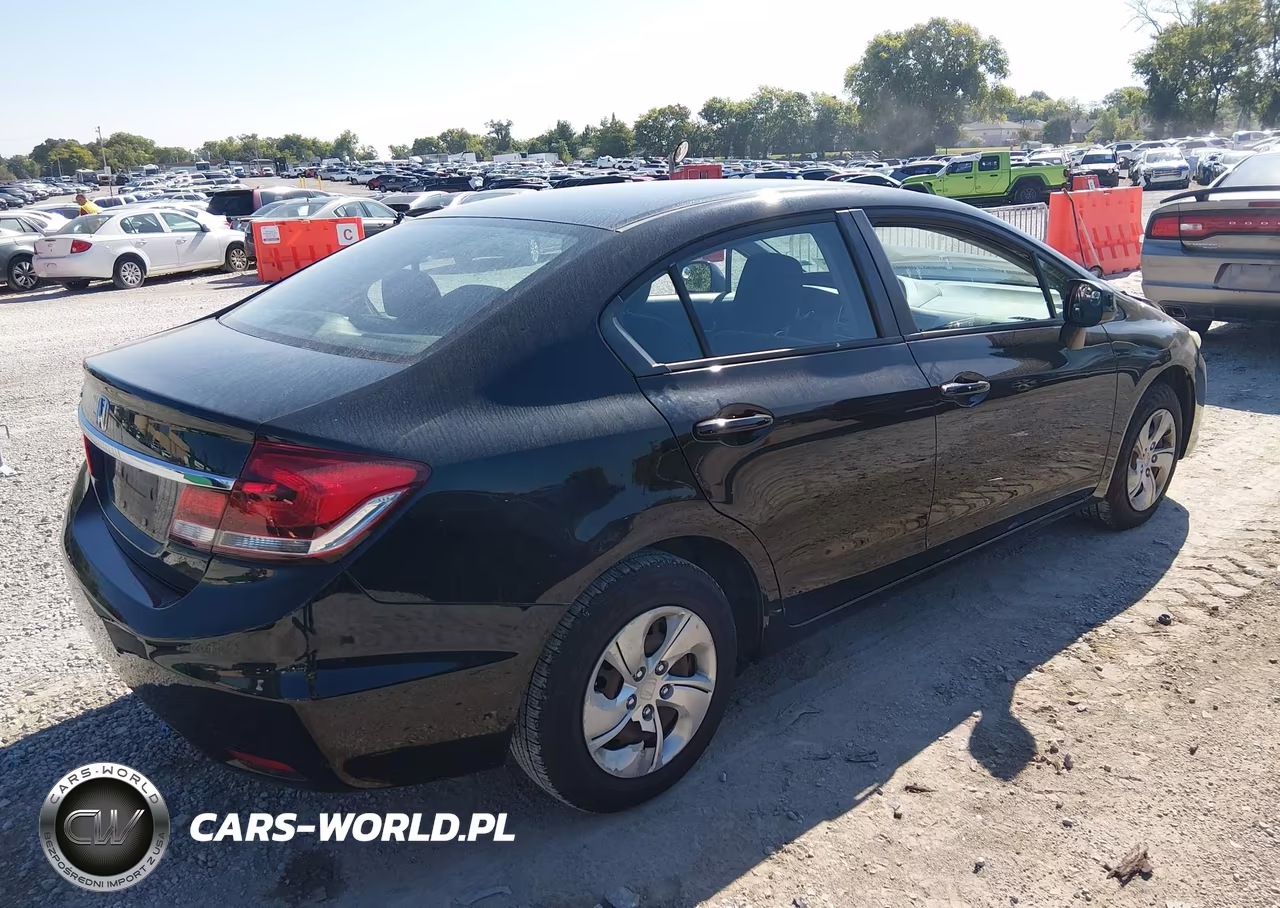 2013 Honda Civic Lx VIN:19XFB2F59DE209320 - 4
