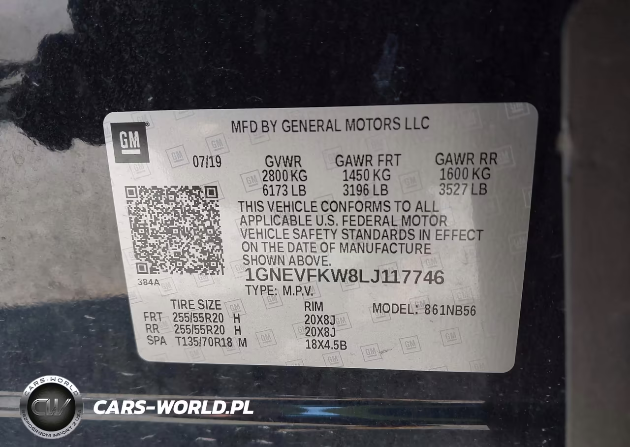 2020 Chevrolet Traverse Awd Ls VIN:1GNEVFKW8LJ117746 - 9