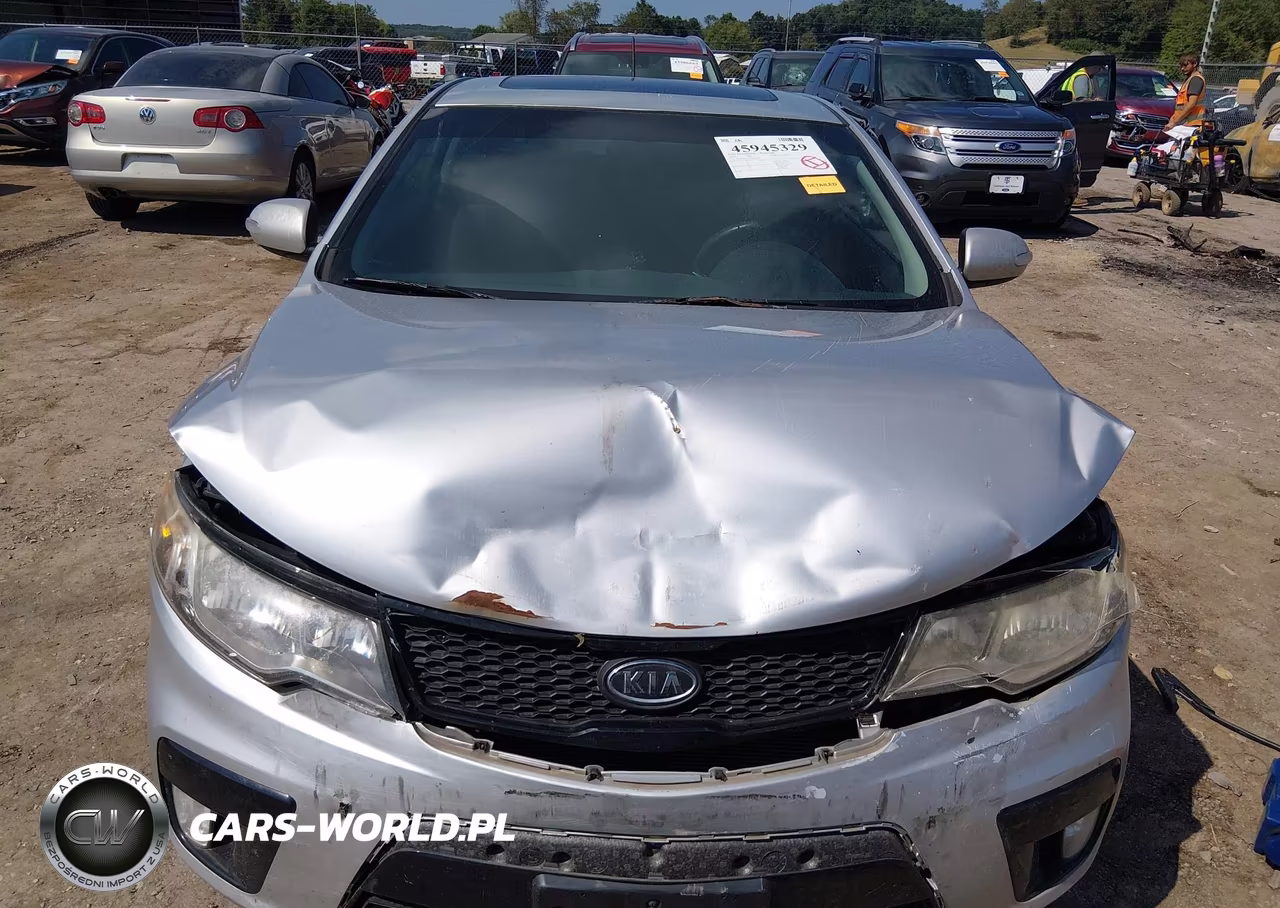 2010 Kia Forte Koup Sx VIN:KNAFW6A35A5295683 - 12