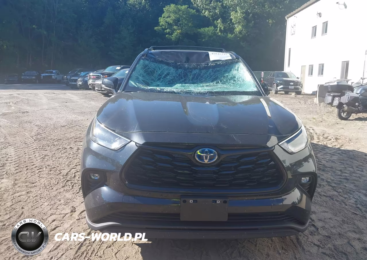 2024 Toyota Highlander Hybrid Xle Nightshade VIN:5TDKBRCH6RS631788 - 10