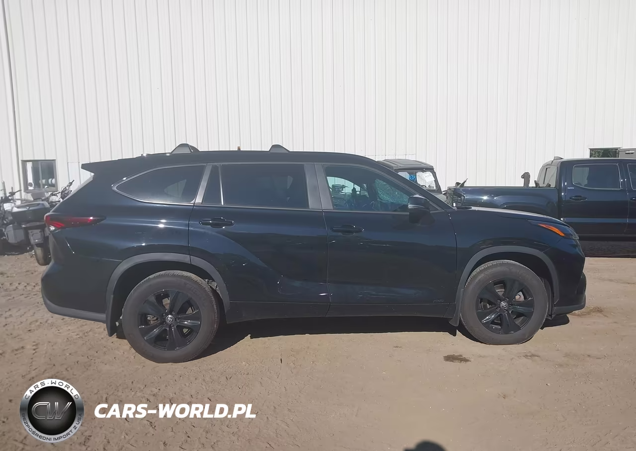 2024 Toyota Highlander Hybrid Xle Nightshade VIN:5TDKBRCH6RS631788 - 11