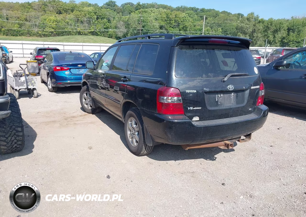 2007 Toyota Highlander 3Rd Row VIN:JTEEP21A170211122 - 3