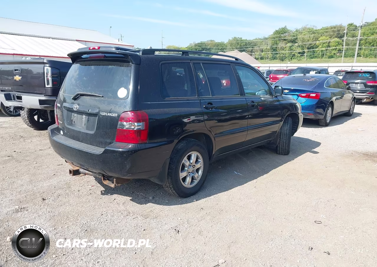 2007 Toyota Highlander 3Rd Row VIN:JTEEP21A170211122 - 4