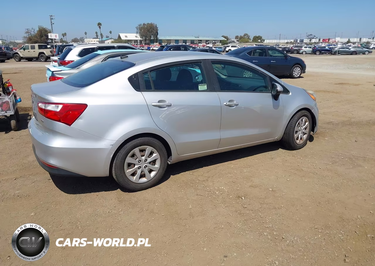 2017 Kia Rio Lx VIN:KNADM4A32H6025915 - 4