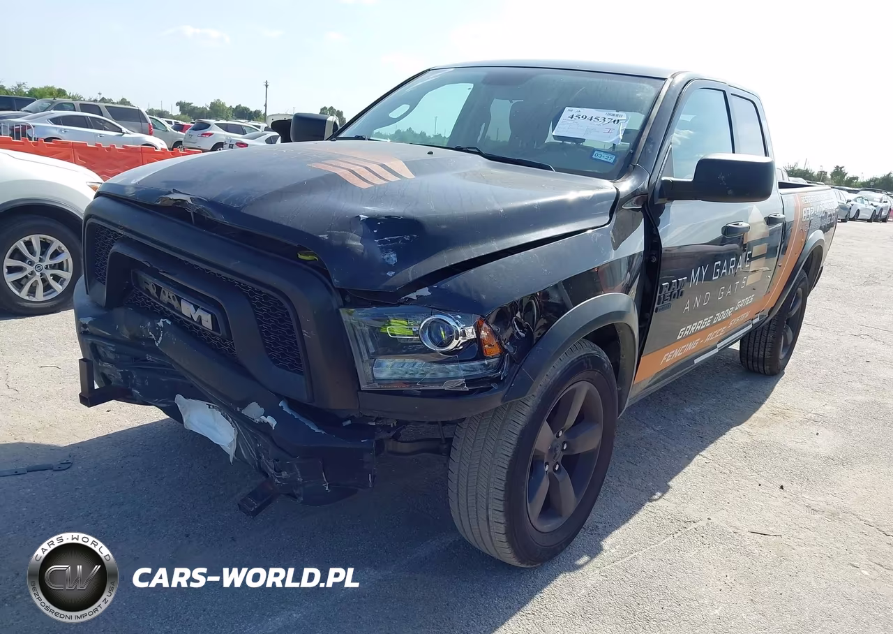 2020 Ram 1500 Classic Warlock 4X4 6'4 Box VIN:1C6RR7GG9LS122185 - 2