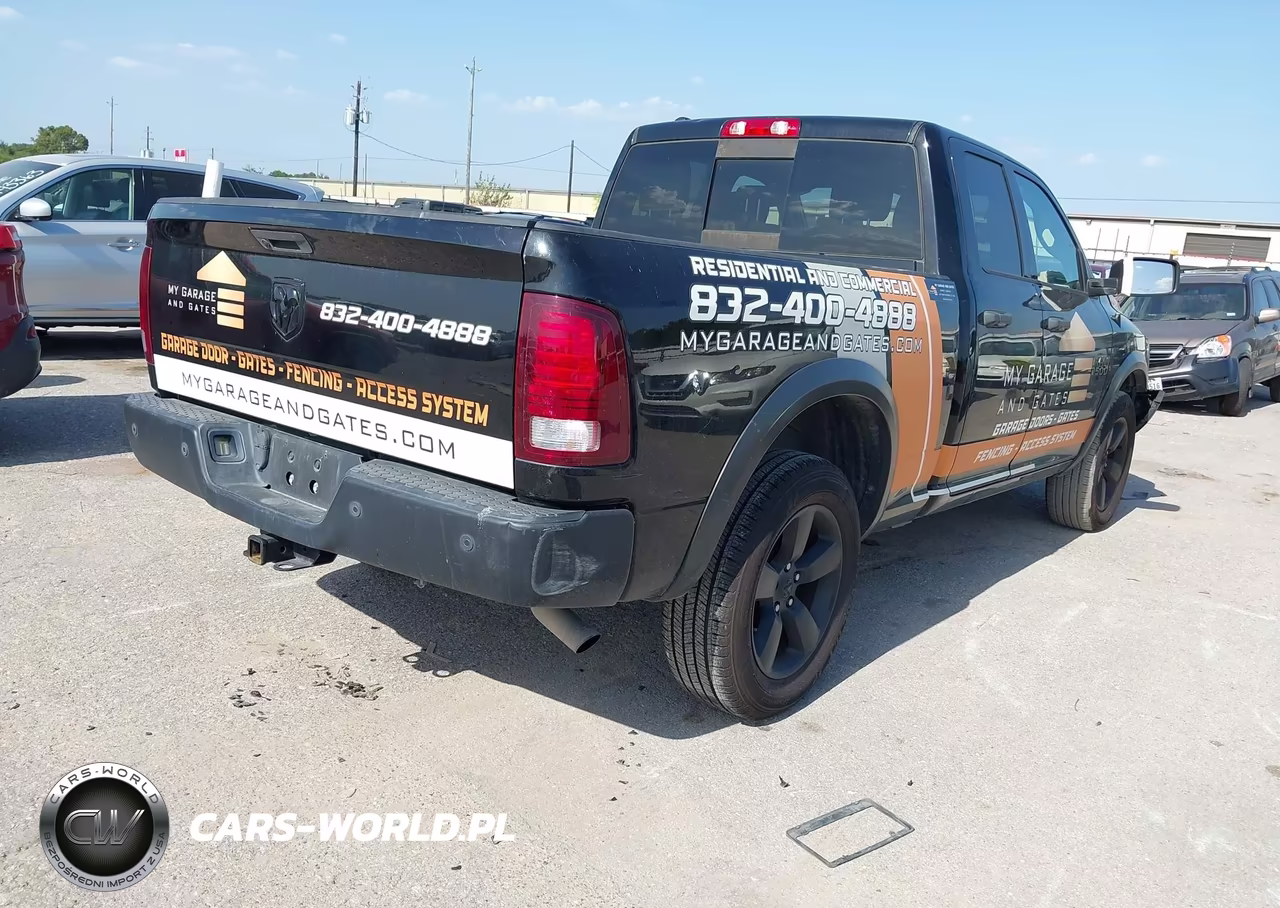 2020 Ram 1500 Classic Warlock 4X4 6'4 Box VIN:1C6RR7GG9LS122185 - 4