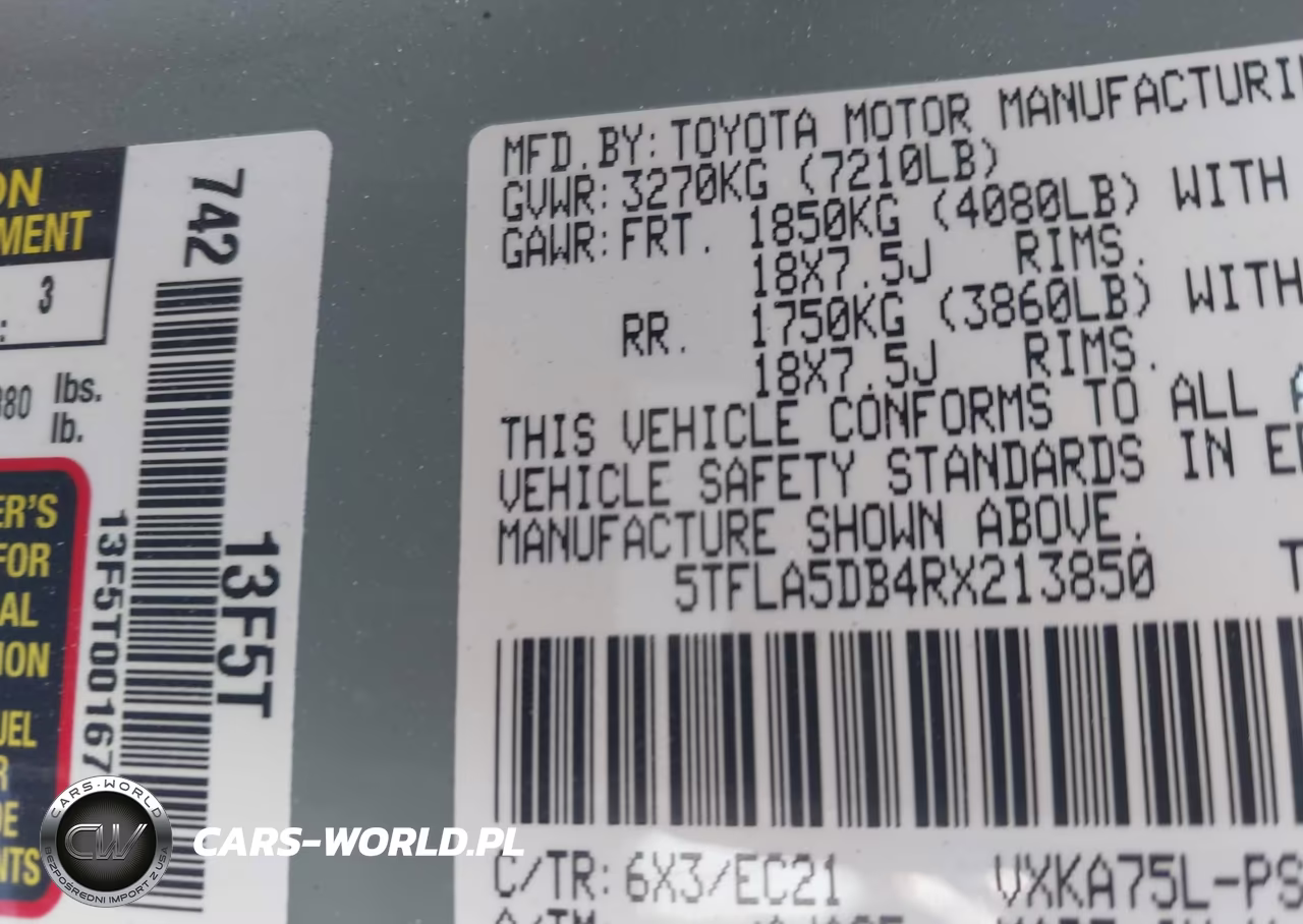2024 Toyota Tundra Sr5 VIN:5TFLA5DB4RX213850 - 9