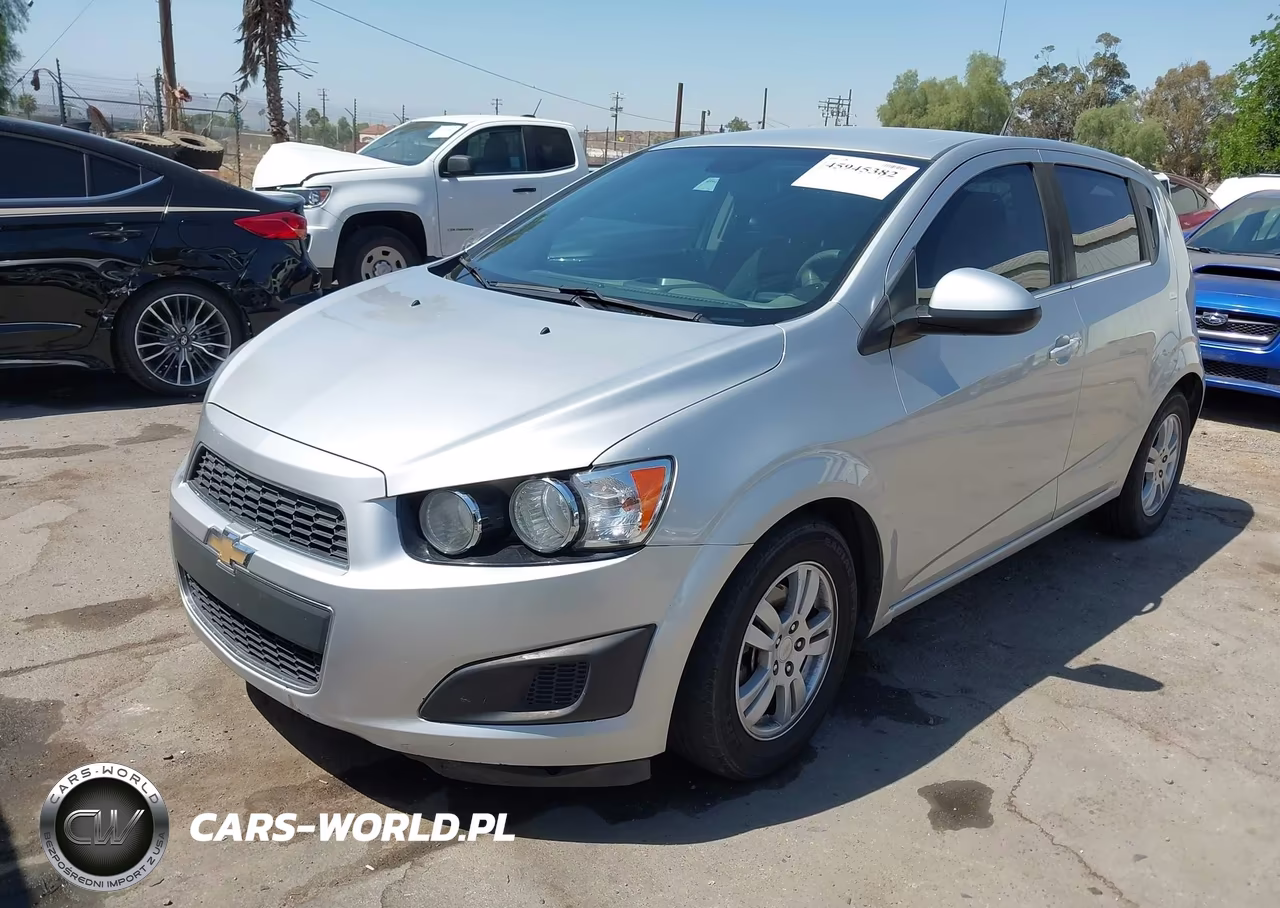 2012 Chevrolet Sonic 2Lt VIN:1G1JC6SH0C4117990 - 2