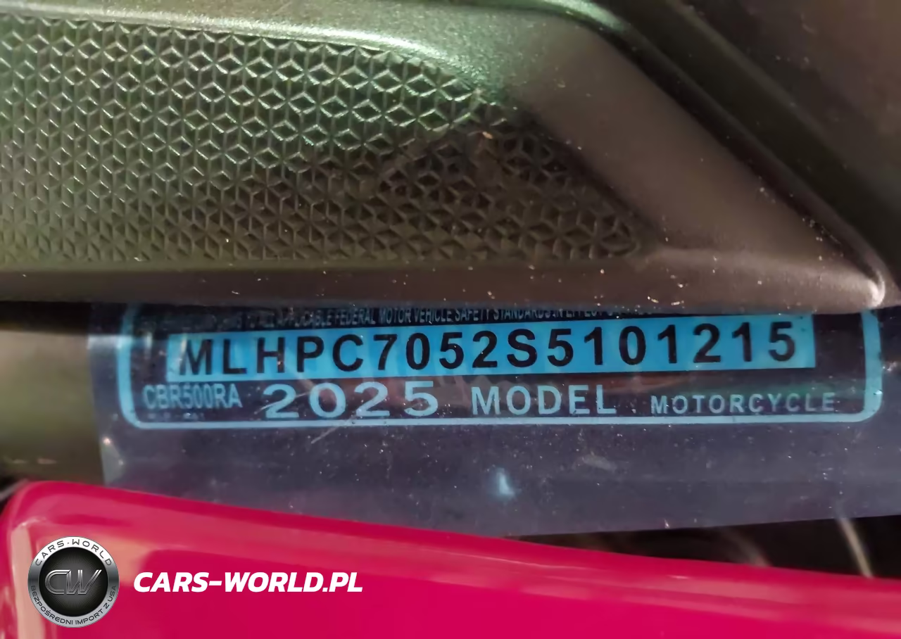 2025 Honda Cbr500 Ra VIN:MLHPC7052S5101215 - 10