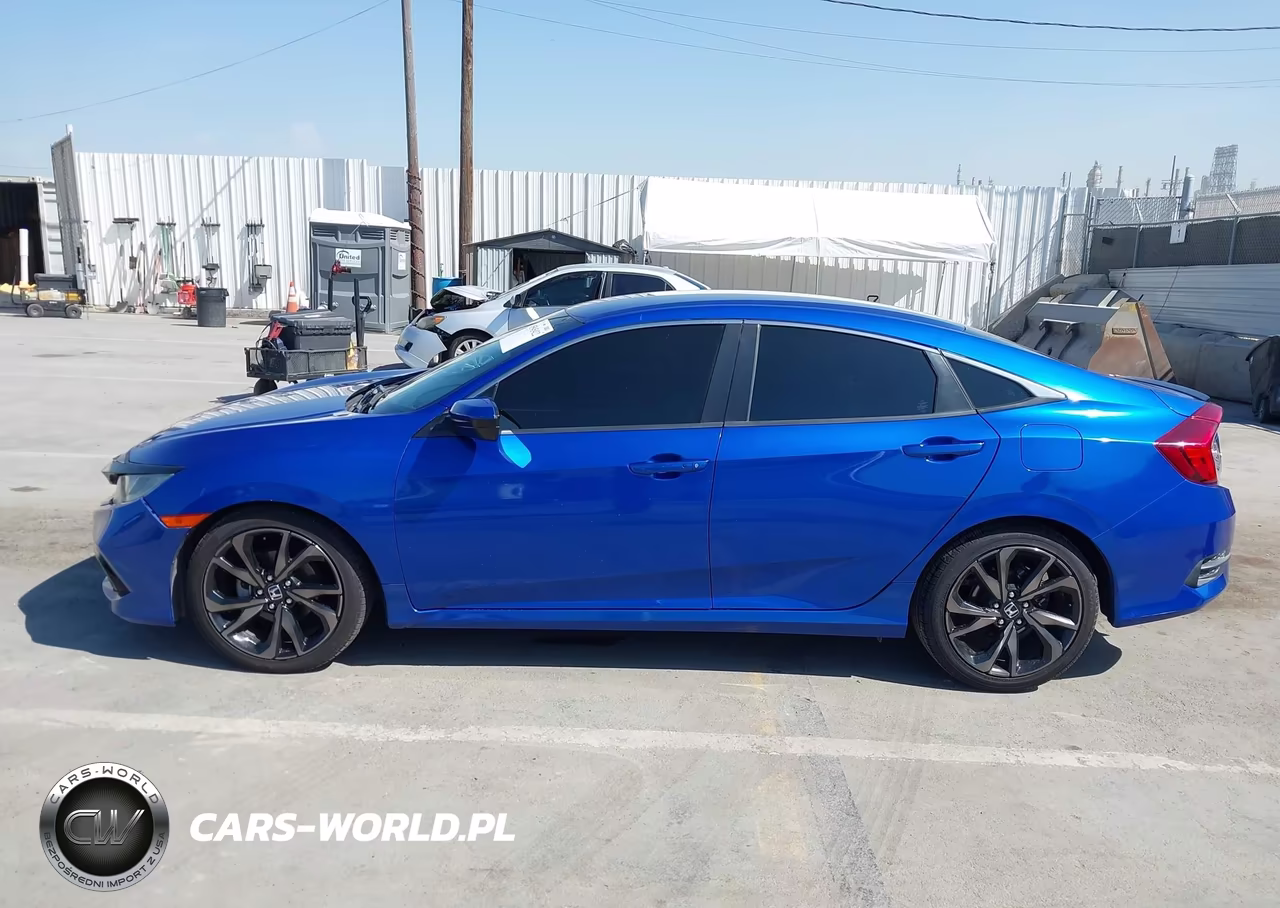 2019 Honda Civic Sport VIN:2HGFC2F8XKH504100 - 14