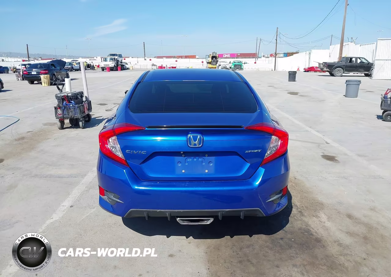 2019 Honda Civic Sport VIN:2HGFC2F8XKH504100 - 16